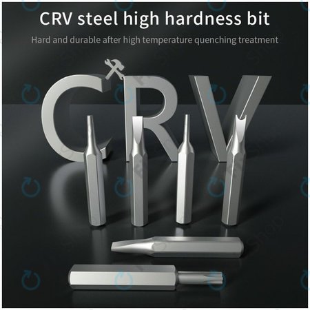 Kingsdun - Professionelles Schraubendreher-Set für iPhone 117in1