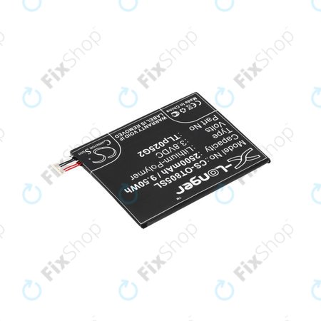 Batterie für Alcatel One Touch Pixi 8", 2500mAh, Li-Pol, 3.8V, TLp025G2, HQ