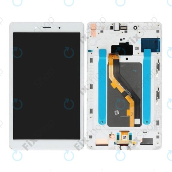 Samsung Galaxy Tab A 8.0 (2019) - LCD Display + Touchscreen Front Glas (Silver Gray) - GH81-17179A Genuine Service Pack