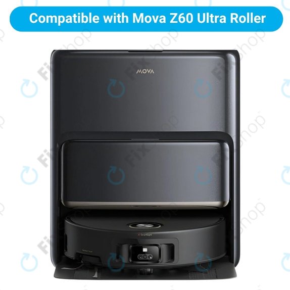 Ersatzteilset für Mova Z60 Ultra Roller (2 Paare Hauptbürsten, 4x Filter, 4x Seitenbürste)