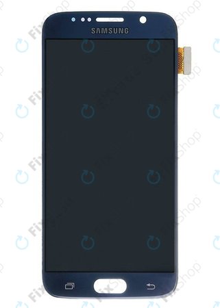 Samsung Galaxy S6 G920F - LCD Display + Touchscreen Front Glas (Black Sapphire) - GH97-17260A Genuine Service Pack