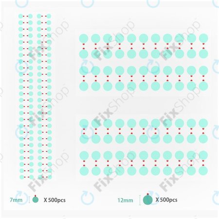 2UUL Phone Camera Protective Sticker (1000Stk.)