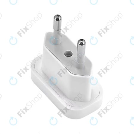220V Netzstecker-Adapter von US auf EU (Weiß)