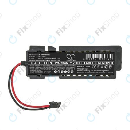 Batterie für Mitsubishi Melservo MR-J3, 2000mAh, Li-MnO2, 3.6V, MR-J3BAT, HQ