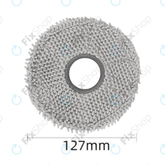 Wischtuch, 2 Stk. für Ecovacs Deebot T50 Omni, T50 Pro Omni, T50 Max, T50 Max Pro Omni, T30c, T30c Omni, X5 Omni, X5 Pro Omni