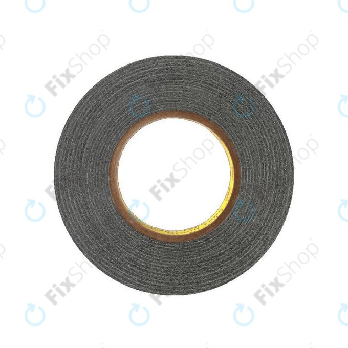 3M - Doppelseitiges Klebeband - 8mm x 50m (Schwarz)