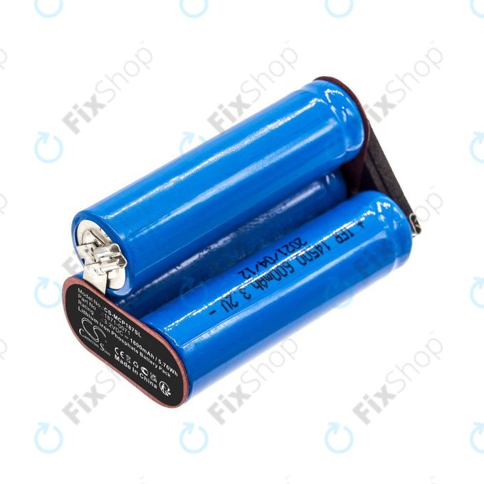 Akku batterie für Ermila Bellina, Moser Chrom Style Pro 1871, 1800mAh, LiFePO4, 3.2V, 1871-0071, HQ