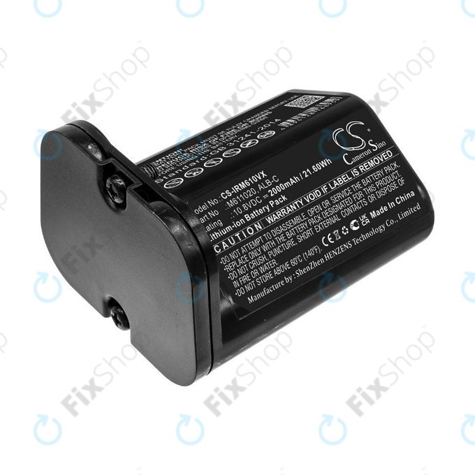 iRobot Braava jet m6 - Akku Batterie ALB-C, M611020 Li-Ion 10.8V 2000mAh HQ