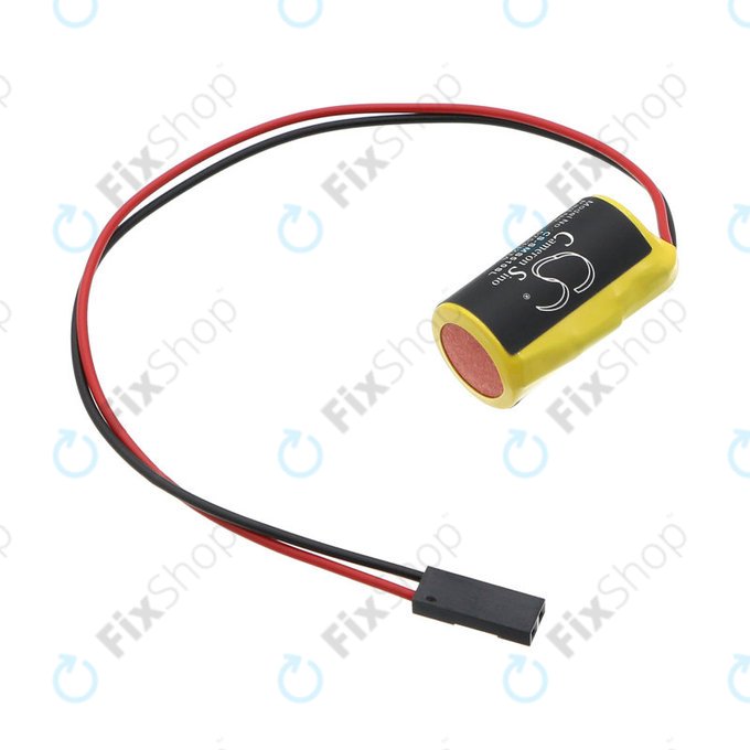 Batterie für Siemens Simatic S7-300, 400, 900mAh, Li-MnO2, 3V, 575332TA, HQ