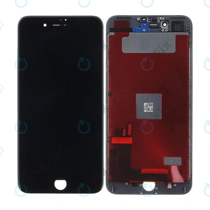 Apple iPhone 7 Plus - LCD Display + Touchscreen Front Glas + Rahmen (Black) In-Cell FixPremium