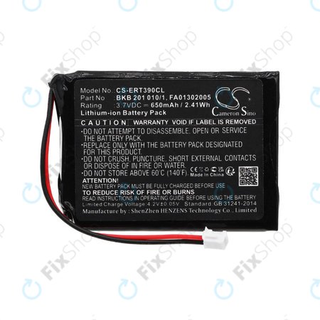 Batterie für Ascom, Avaya, Ericsson, Telstra, 650mAh, Li-Ion, 3.7V, FA01302005, HQ