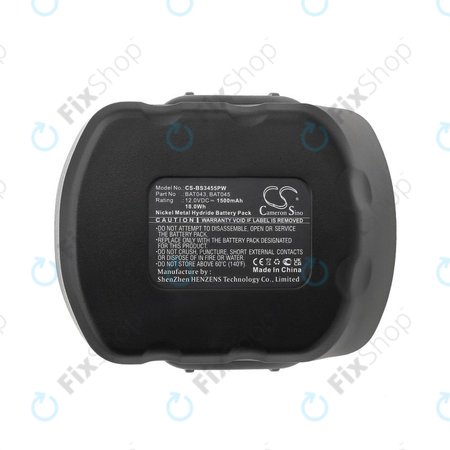 Bosch 12V - Akku Batterie BAT043, BAT045 1500mAh
