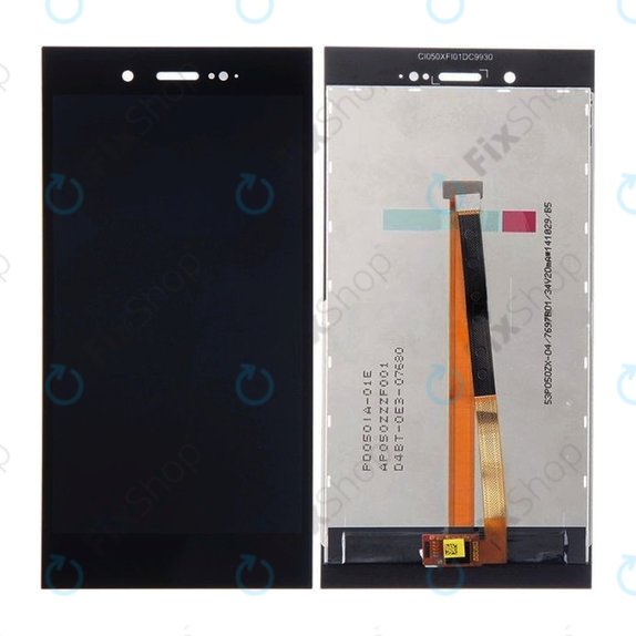 Blackberry Z3 - LCD Display + Touchscreen Front Glas TFT