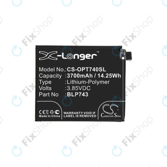OnePlus 7T - Akku Batterie BLP743 3700mAh HQ