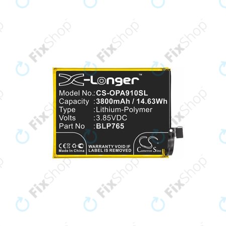 Oppo A91 - Akku Batterie BLP765 3800mAh HQ