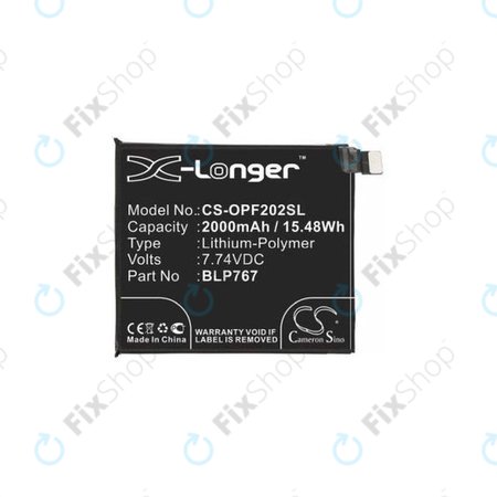 Oppo Find X2 Pro - Akku Batterie BLP767 2000mAh HQ