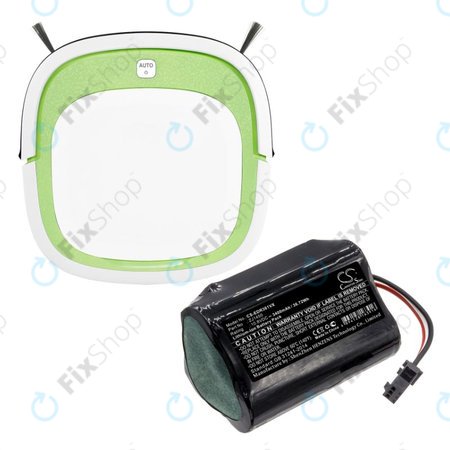 Akku batterie für Ecovacs Deebot Slim, D36, 3400mAh, Li-Ion, 10.8V, ZJ1450, HQ