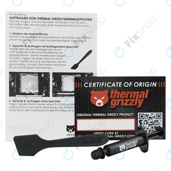 Wärmeleitpaste 1g, Thermal Grizzly Kryonaut