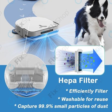 Ecovacs Deebot X5 Omni, X5 Pro Omni - HEPA-filter
