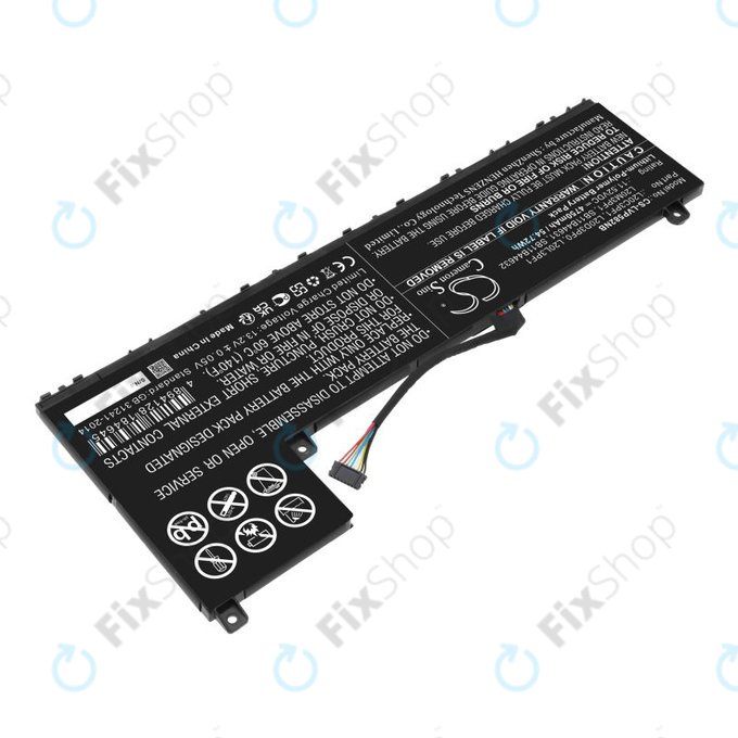 Akku batterie für Lenovo IdeaPad 5 Pro 14ITL6, 4750mAh, Li-Pol, 11.52V, L20C3PF1, HQ