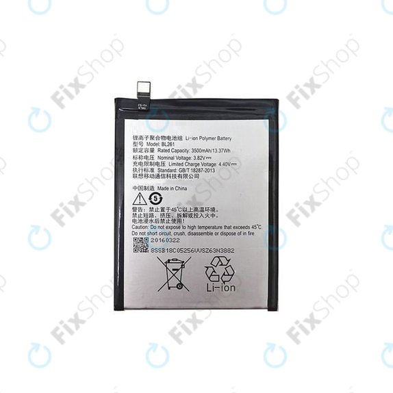 Lenovo VIBE K5 Note A7020a40 - Akku Batterie BL261 3500mAh