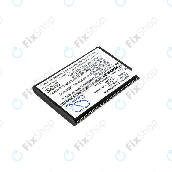 Batterie für Nintendo New 3DS, 1200mAh, Li-Ion, 3.7V, KTR-003, HQ
