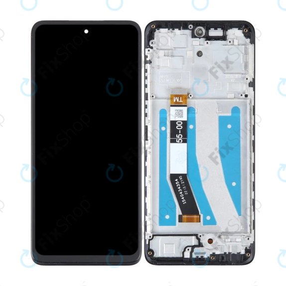 Motorola Moto G32 XT2235 - LCD Display + Touchscreen Front Glas + Rahmen (Mineral Grey) TFT