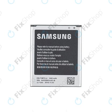 Samsung Galaxy S3 Mini i8190 - Akku Batterie EB-F1M7FLU 1500mAh - GH43-03795A Genuine Service Pack