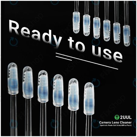 Kamera-Linsenreinigungssticks aus Kunstharz, 2UUL CL21, 48 Stk./Packung