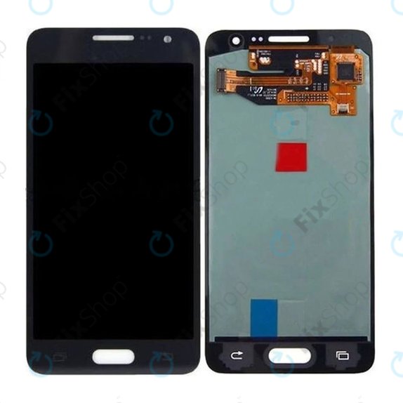 Samsung Galaxy A3 A300F - LCD Display + Touchscreen Front Glas (Black) TFT
