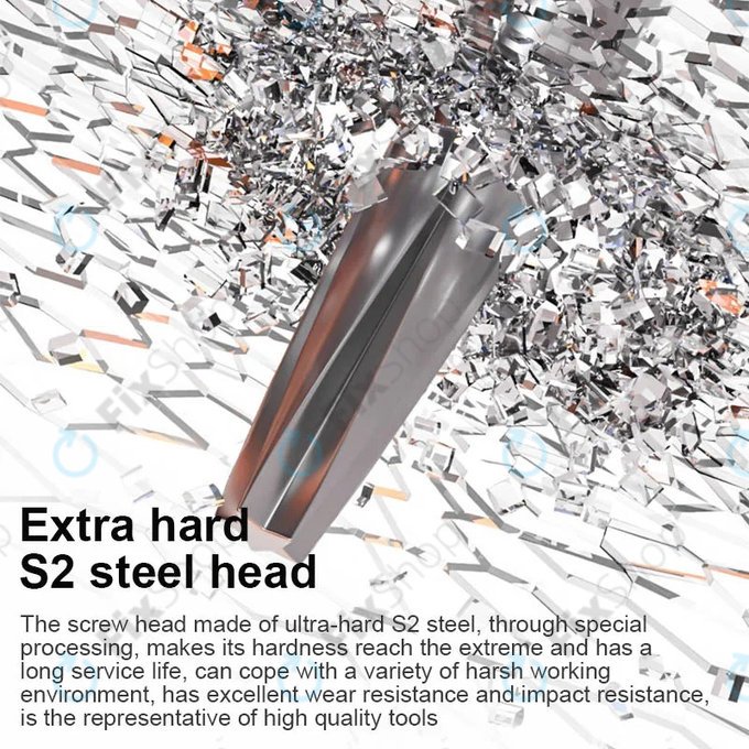 Mechanic KING KONG+ - Torx, Tri-point, Cross Schraubendreher Set - 6Stk.