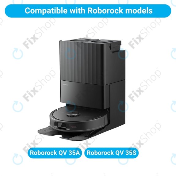 Wischtuch, 2 Stk. für Xiaomi Roborock QV 35A, QV 35S