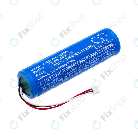 Batterie für Philips Avent SCD833, Avent SCD835, Avent SCD841, Avent SCD831, 3400mAh, Li-ion, 3.7V, 1S1PBL1865-2.6, HQ