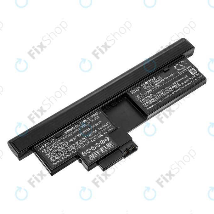 Akku batterie für Lenovo Thinkpad X200, X200s, 4400mAh, Li-Ion, 14.4V, 42T4564, HQ