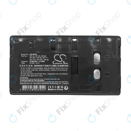 Akku batterie für Blaupunkt, Sony, Akai, HP, 2100mAh, Ni-MH, 6V, NP-33, HQ