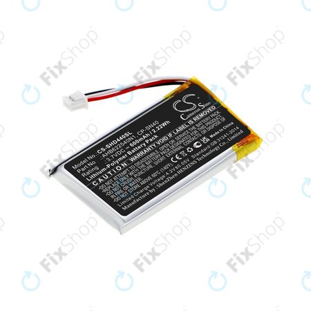 Batterie für Sennheiser Momentum 2.0, 3.0, Urbanite XL, 600mAh, Li-Pol, 3.7V, AHB622540N1, HQ