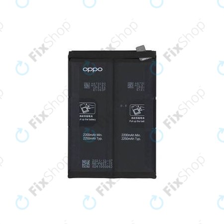 Oppo Reno 7 5G, Find X5 Lite - Akku Batterie BLP855 4500mAh - 4200006 Genuine Service Pack