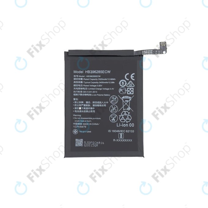 Huawei Honor 10 Lite (HRY-LX1), Huawei P Smart (2019), Huawei Y9 (2019) - Akku Batterie HB396286ECW 3400mAh
