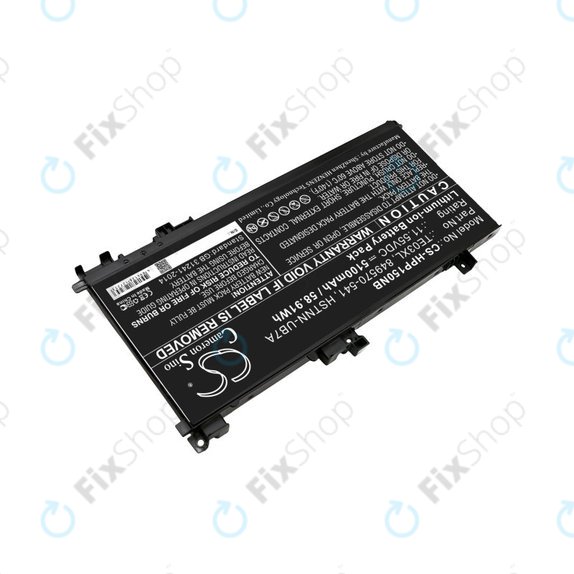 Batterie für HP Omen 15, Pavilion 15, WASD 15, 5100mAh, Li-Ion, 11.55V, TE03XL, HQ