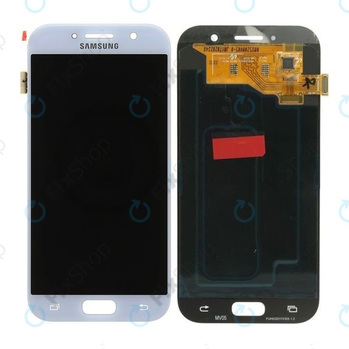Samsung Galaxy A5 A520F (2017) - LCD Display + Touchscreen Front Glas (Blue Mist) - GH97-19733C, GH97-20135C Genuine Service Pack