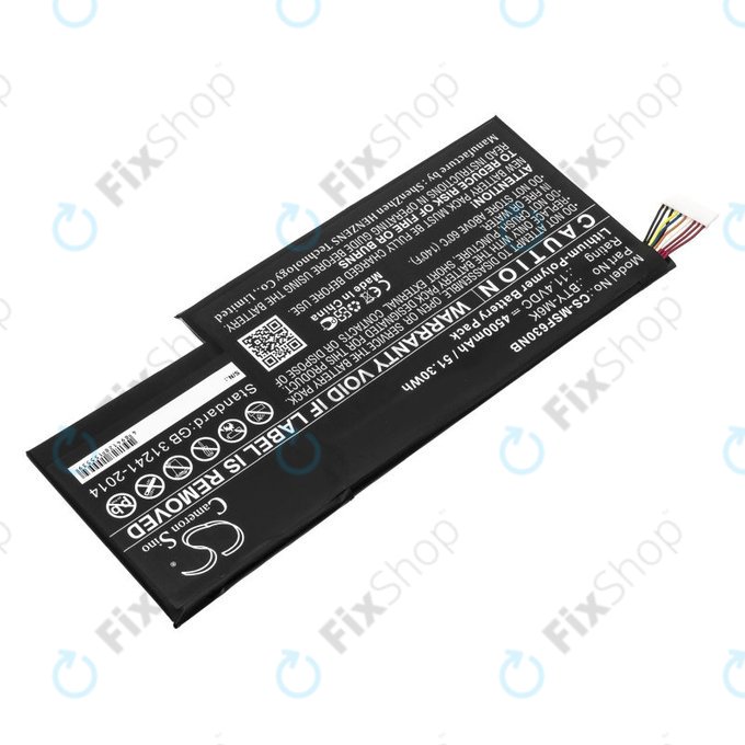 Akku batterie für MSI GF63, MSI GF75, MSI GS63, 4500mAh, Li-Pol, 11.4V, BTY-M6K, HQ