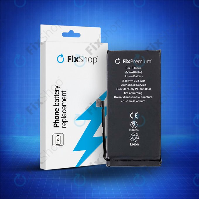 Batterie für iPhone 13 Mini, 2406mAh, DIAGNOSTIC