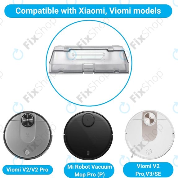 Xiaomi Mi Robot Vacuum Mop Pro (P), Viomi V2 Pro, V3, SE - Abfallbehälter