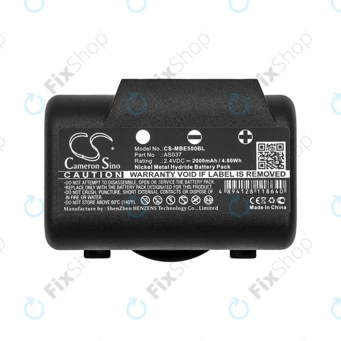 Akku batterie für Imet BE5000, 2000mAh, Ni-MH, 2.4V, AS037, HQ