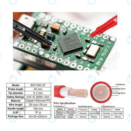 Best BST-050 - Supraleitende Prüfspitze