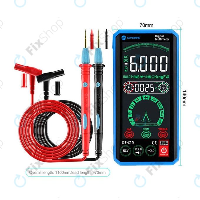Sunshine DT-21N - Touchscreen-Multimeter