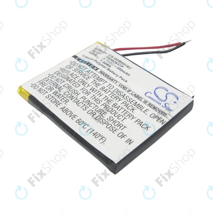 Akku batterie für GoPro Wifi Remote, 350mAh, Li-Pol, 3.7V, YD362937P, HQ