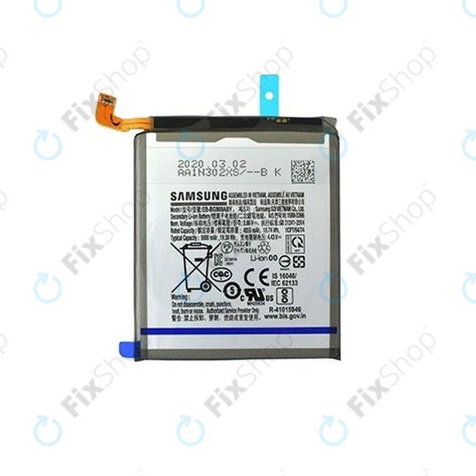 Samsung Galaxy S20 Ultra G988F - Akku Batterie EB-BG988ABY 5000mAh - GH82-22272A Genuine Service Pack