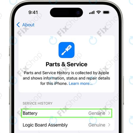 Mittelrahmen mit Batterie für iPhone 16 Plus | White | ZD076-00685 | Genuine Apple