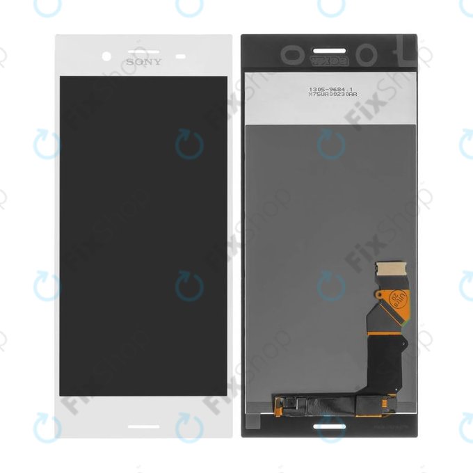 Sony Xperia XZ Premium Dual G8142 - LCD Display + Touchscreen Front Glas (Silver) TFT